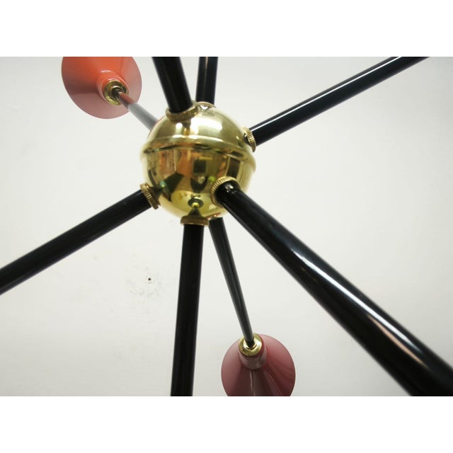 Vintage Metal Sputnik Light, 1960s For Sale - Image 14 of 17