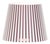 Poldina Metal Graphic Shade - Brown Stripes For Sale