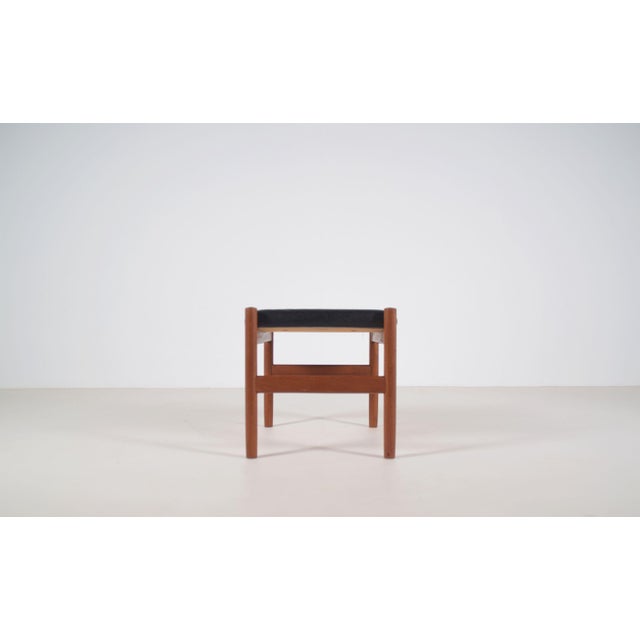1960s Danish Stool by Hugo Frandsen for Spøttrup Møbler, 1960s For Sale - Image 5 of 8