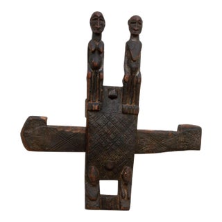 Baule Spirit Guardians Antique Door Lock For Sale