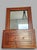 Antique Inlaid Wall Mirror with Case, 1890s For Sale - Image 6 of 18
