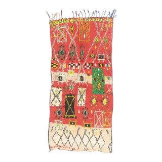 Vintage Boujad Moroccan Rug, 03'08 X 07'07 For Sale