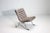 Metal Lowback Ari Chair in Grey Leather by Arne Norel, Denmark, 1960s For Sale - Image 7 of 7