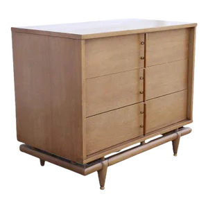 Mid 20th Century 3 Drawer Dresser by Kent Coffey Signature Series
