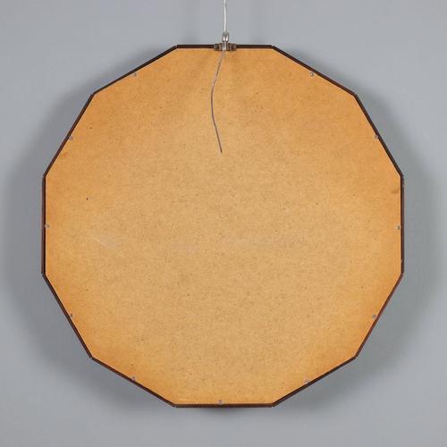 Glass Dodecahedron Mirror, 1960s For Sale - Image 7 of 8