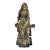 19 Th century Lady Bronze with mandolin Signed For Sale