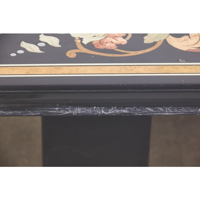 Mosaic Resin and Wood Table, 1970s For Sale - Image 6 of 18