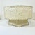 Plastic 1940s Vintage Boho Chic Arts & Crafts 2 Tier Scalloped Edge Fiberglass Lamp Shade For Sale - Image 7 of 9