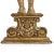 Gold Cherub Figures on a Sculpted Base, 1700s, Pinus Cembra For Sale - Image 8 of 10