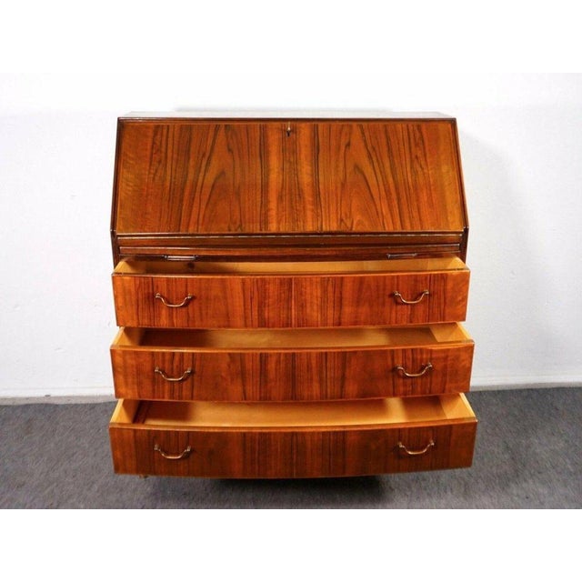 Vintage Slanted Flap Secretary For Sale - Image 5 of 16