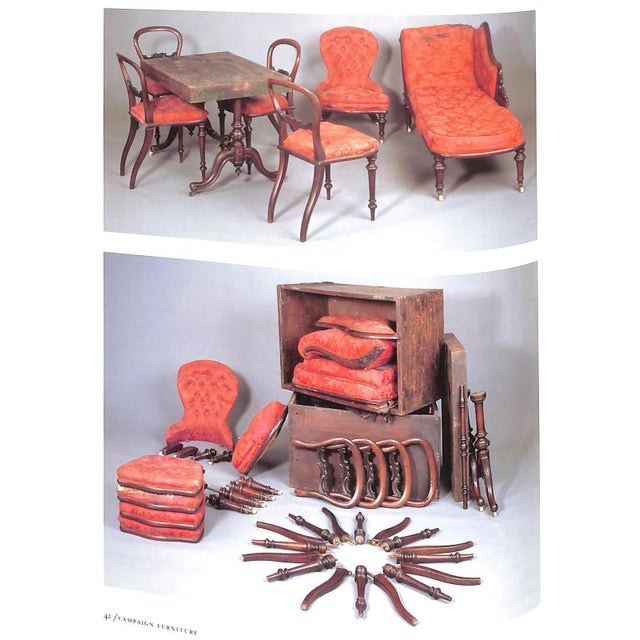 "British Campaign Furniture: Elegance Under Canvas 1740-1914" 2001 Brawer, Nicholas A. For Sale - Image 10 of 12