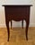 Ethan Allen French Provincial 2-Drawer Side Table, Cherry Finish, Cabriole Legs, Made in Usa For Sale - Image 17 of 18