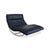 Daily Dreams Chaise Lounge in Dark Blue Leather from Willi Schillig For Sale - Image 4 of 17
