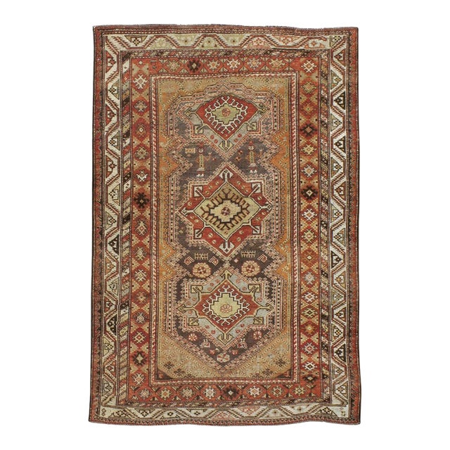 Galerie Shabab Collection Early 20th Century Persian Afshar Accent Rug For Sale