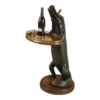 Maitland-Smith Alligator Occasional Table For Sale