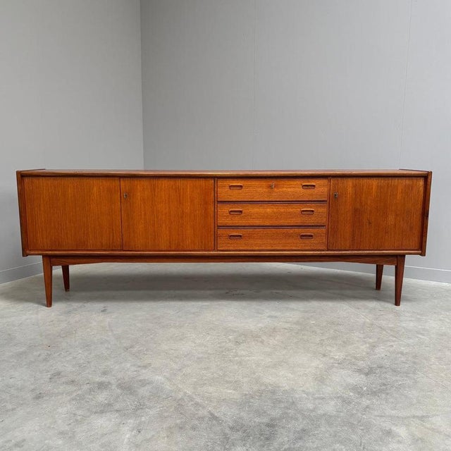 Large Teak Sideboard by Bartels, 1960s For Sale - Image 3 of 16