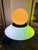 Space Age Double Light Lamp in Glass and Steel, 1970s For Sale - Image 13 of 18