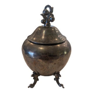 Contemporary Birmingham Silver Sugar Pot For Sale