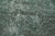 Tabriz Runner 2’5” X 9’6” Blue Wool Vintage Overdyed Hand-Knotted Rug For Sale - Image 4 of 13