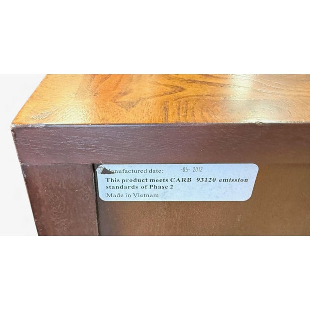 Chest With Silver Leaf and Burl Veneers For Sale - Image 12 of 12