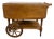Vintage Ethan Allen Baumritter Solid Maple Drop Leaf Tea Cart For Sale
