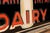 Early 20th Century 1920s Sanitary Infant Dairy Lighted Store Sign For Sale - Image 5 of 8