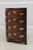 Madison Square Mahogany 4 Drawer Demilune Chest For Sale - Image 10 of 12
