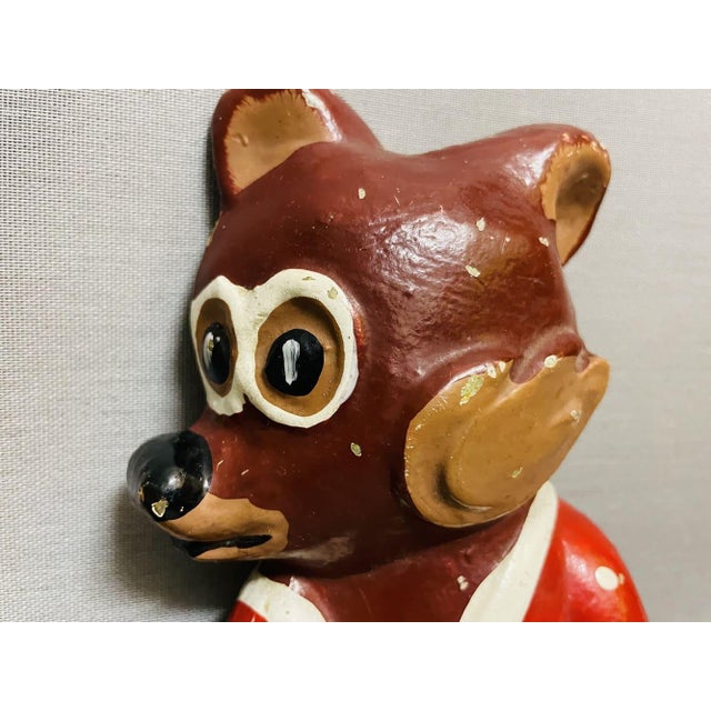Vintage Metal Bear Nursery Wall Sconce, USSR, 1990s For Sale - Image 3 of 9