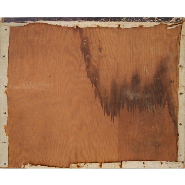 Still Life in Purple With Jug and Apples by Alvin R. Raffel 1928 For Sale In Monterey, CA - Image 6 of 6