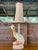 Vintage Coastal Pelican & Lobster Plaster Table Lamp With Shade For Sale - Image 12 of 12