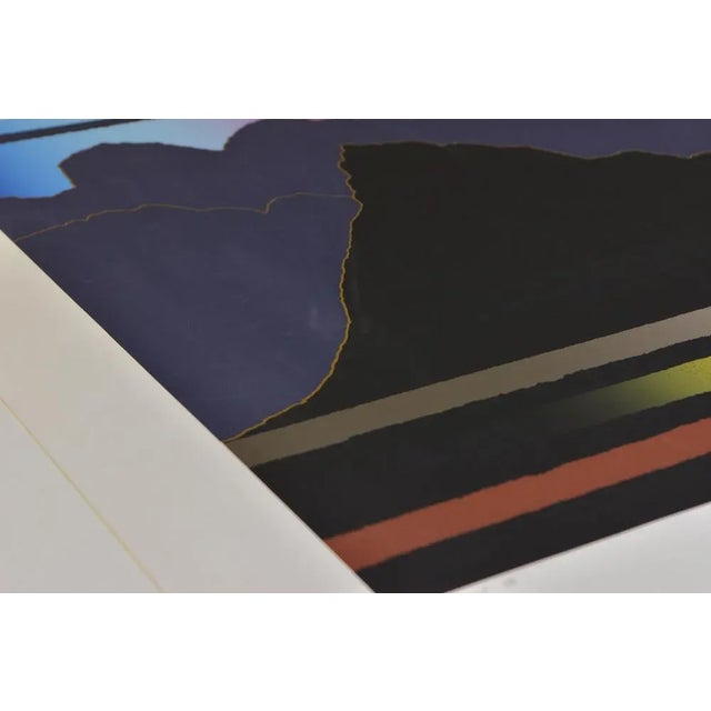 Arthur Secunda, Large Abstract, Notte Luganese, 1983 For Sale - Image 7 of 9