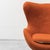 Brown Bouclé Armchair in the style of Jacobsen, 1970s For Sale - Image 8 of 13