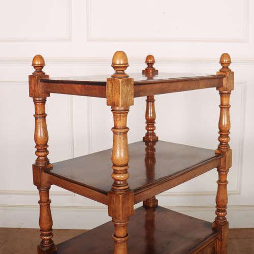 19th Century English 4-Tier Whatnot For Sale - Image 10 of 12