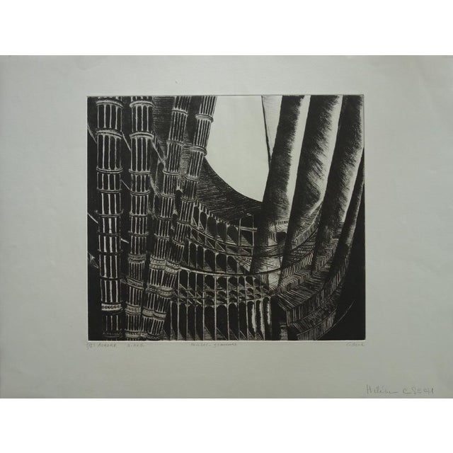 Hélène Csech, Aurore, Original Engraving For Sale - Image 6 of 6