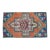 1970s Hand Knotted Small Oushak Rug Mini Rug Mat Entry Decor Bath Mat - 1'7" X 2'9" For Sale
