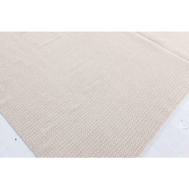 Textile Modern Flat-Weave Wool Rug by Doris Leslie Blau For Sale - Image 7 of 8