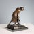 Metal Antique Bronze Sculpture of Mother with Child, 20th Century For Sale - Image 7 of 8