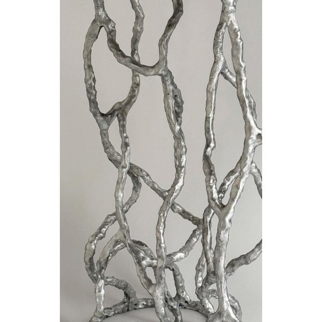 Route Table 01.03 in Cast Aluminium by Sofia Karnukaeva For Sale - Image 4 of 7