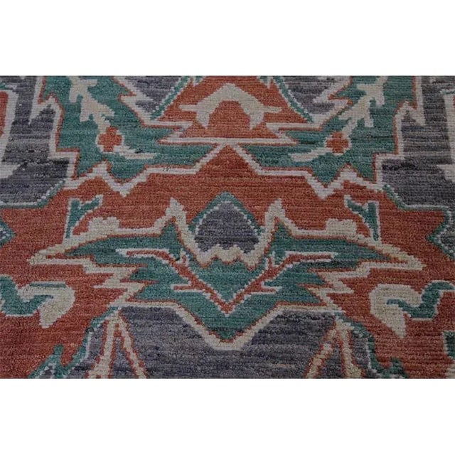 Handwoven Persian Sultanabad Area Rug 12’11” X 19’5″ For Sale - Image 9 of 13