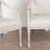 Pair, 19th Century Swedish Gustavian Gray Painted Armchairs For Sale - Image 13 of 18