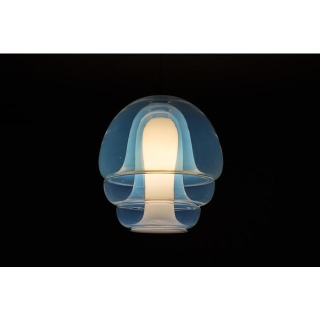 Vintage LS134 Pendant Light by Carlo Nason for Mazzega, 1974 For Sale - Image 3 of 14