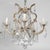 Transparent Mid 20th Century Maria Theresa Crystal Chandelier Pair For Sale - Image 8 of 16