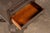 Greige Mid-Century Pedestal-Base Painted Wood Sheet Music Cabinet For Sale - Image 8 of 9