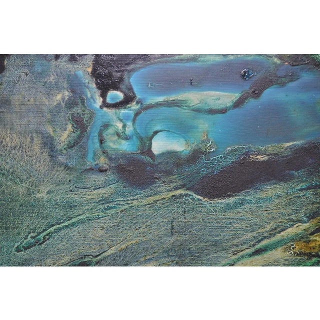 1960s Rita Robertson Abstract Oil Painting c.1961 For Sale - Image 5 of 10