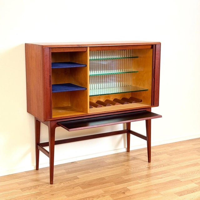 Kurt Østervig Bar Cabinet by Kurt Østervig, Denmark, 1950s-1960s For Sale - Image 4 of 10