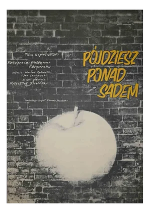Vintage Pojdziesz Ponad Sadem Poster, 1974