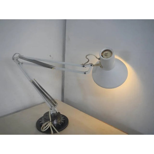 Industrial Emmedi Table Lamp in Metal, 1960s For Sale - Image 3 of 11
