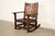 Gustav Stickley Antique Mission Oak Arts & Crafts Rocking Chair, Circa 1910 For Sale - Image 13 of 13
