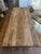 Rough Hewn Dining Table With Bench Seating For Sale - Image 4 of 8