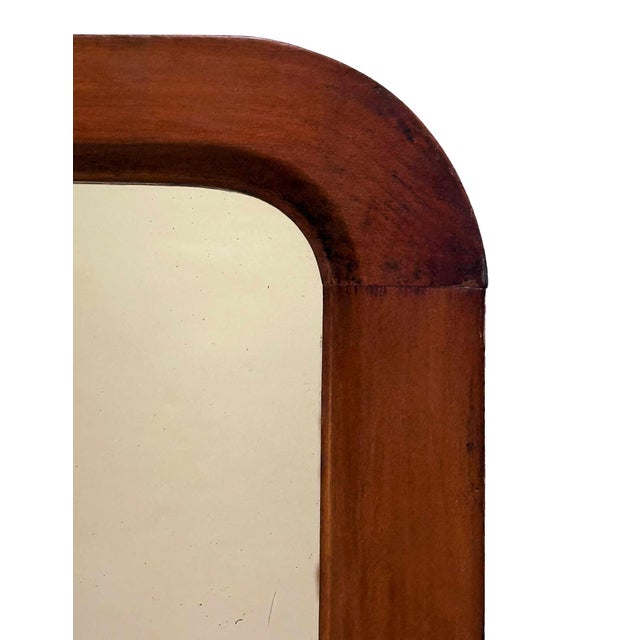 Traditional Antique Pine Mirror For Sale - Image 3 of 7